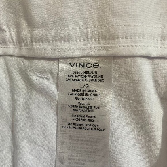 VINCE Capri Pants With Belt - Picture 6 of 11